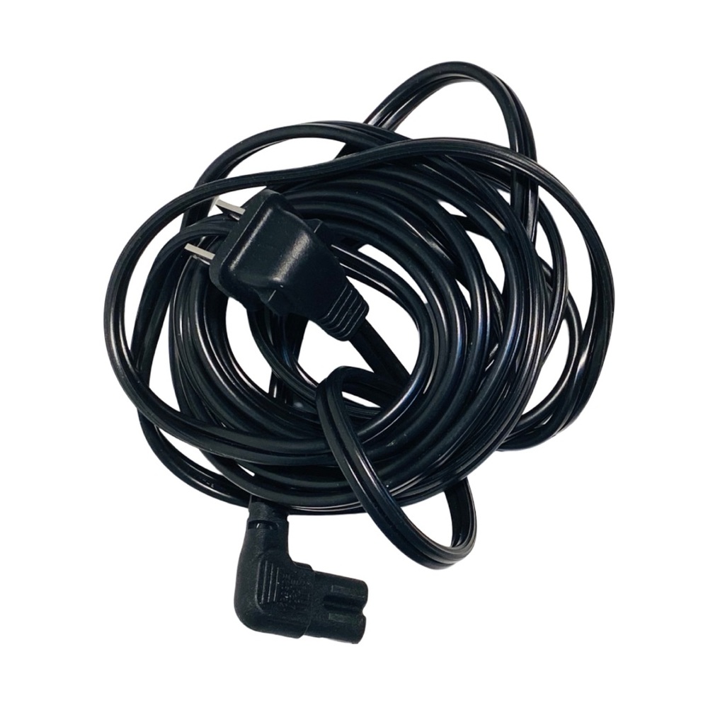Black 2-Prong Indoor Notebook Power Cord (Good Condition) Laptop Charger Cable